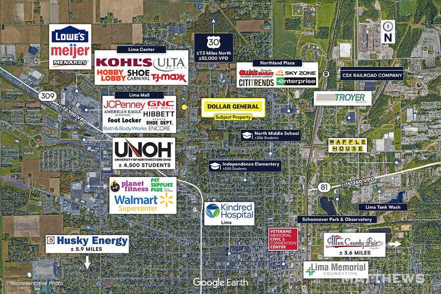 More Photos Of 2015 N Cole St, Lima Freestanding For Sale