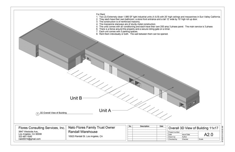 More Photos Of 10923 Randall St, Sun Valley Warehouse For Lease