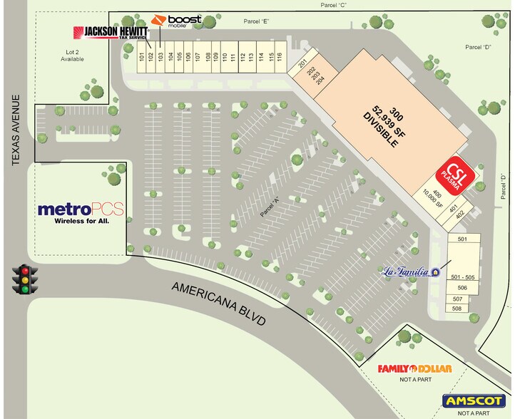 More Photos Of 2033-2161 Americana Blvd, Orlando Unknown For Lease