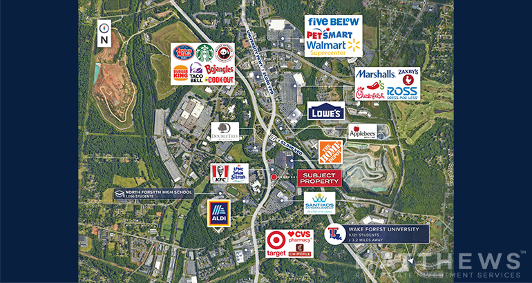 More Photos Of 5713 University Pky, Winston-Salem General Retail For Sale