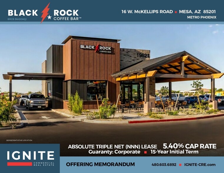 Primary Photo Of 16 W McKellips Rd, Mesa Fast Food For Sale