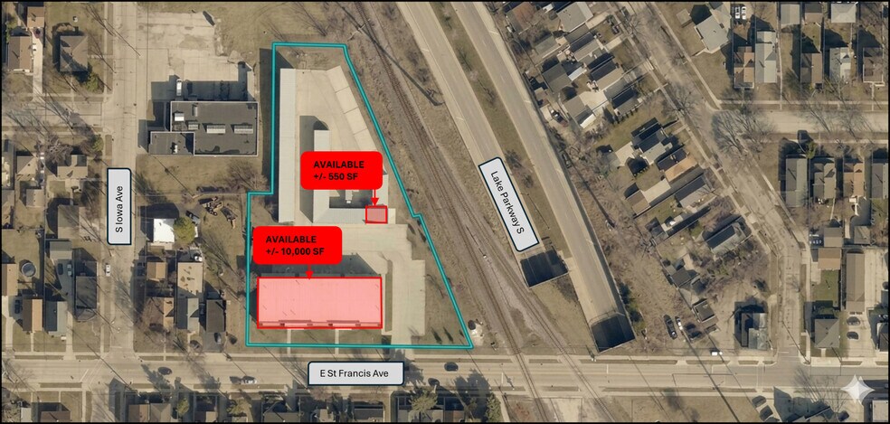 More Photos Of 2040 E St Francis Ave, Saint Francis Self Storage For Lease