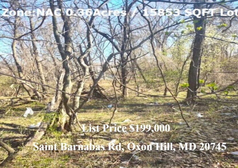 More Photos Of Saint Barnabas rd, Oxon Hill Land For Sale