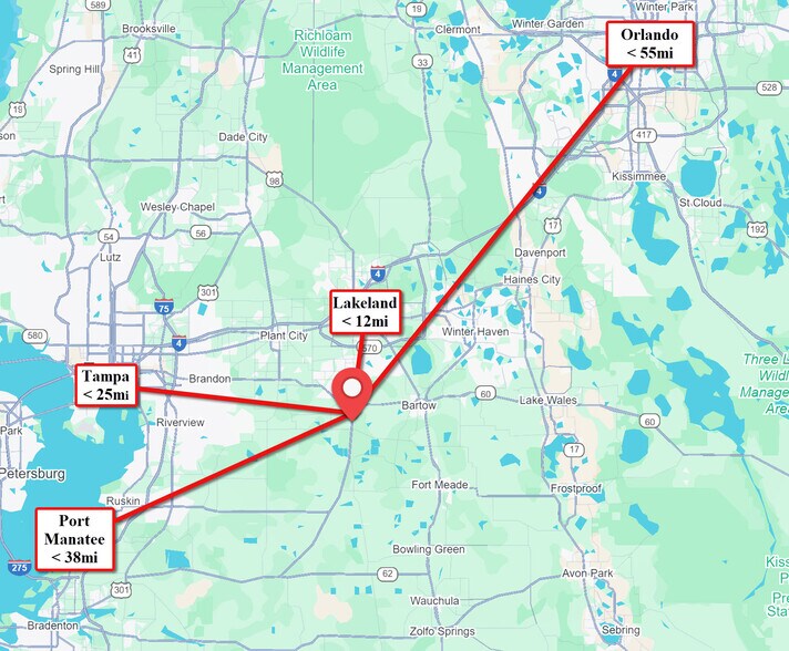More Photos Of 4975 Old Hwy 37 hwy, Mulberry Industrial For Sale
