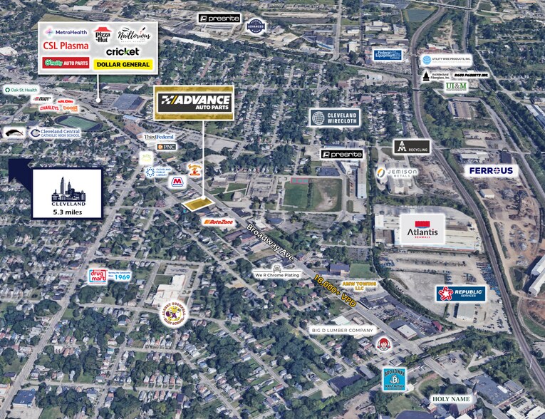 More Photos Of 7440 Broadway Ave, Cleveland Freestanding For Sale