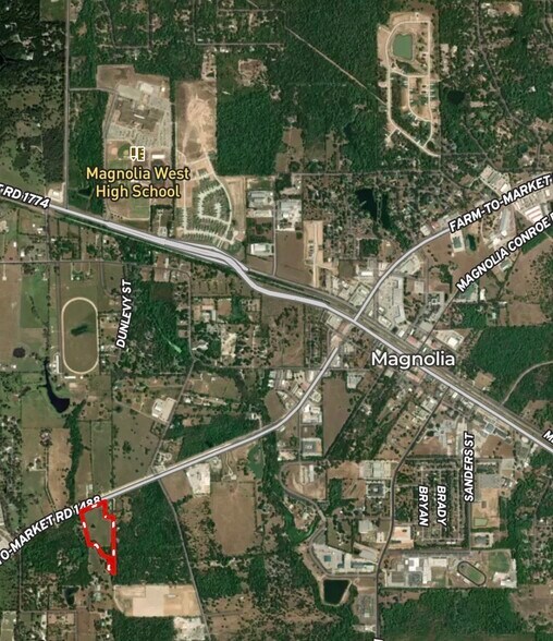 More Photos Of 000 Farm to Market Road 1488, Magnolia Land For Sale