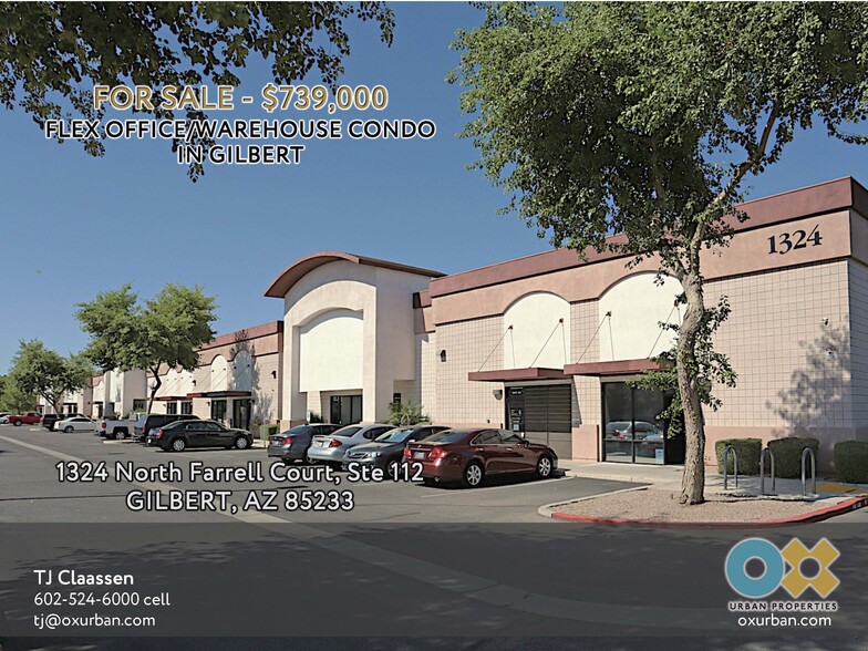 Primary Photo Of 1324 N Farrell Ct, Gilbert Warehouse For Sale