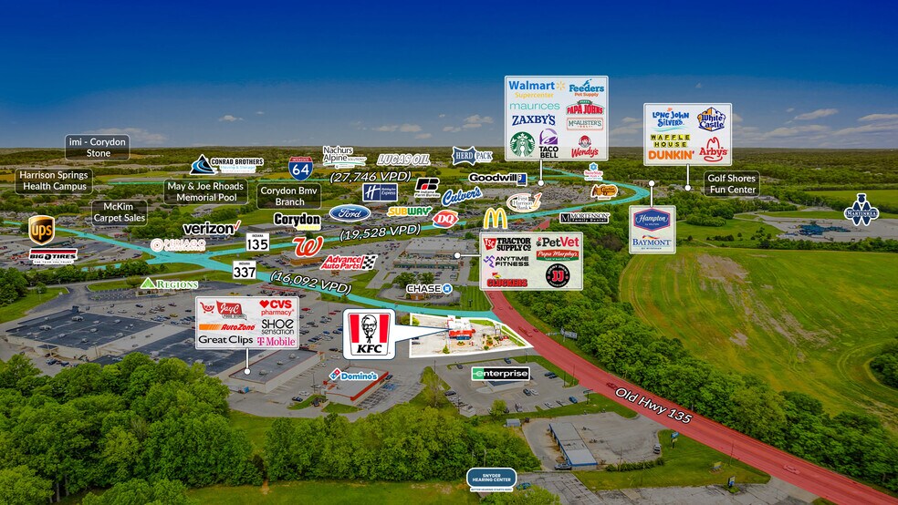 More Photos Of 1790 Highway 135 NW, Corydon Fast Food For Sale
