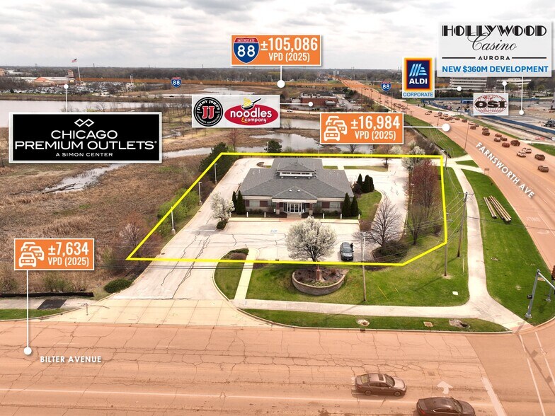 More Photos Of 2505 N Farnsworth Ave, Aurora Bank For Lease