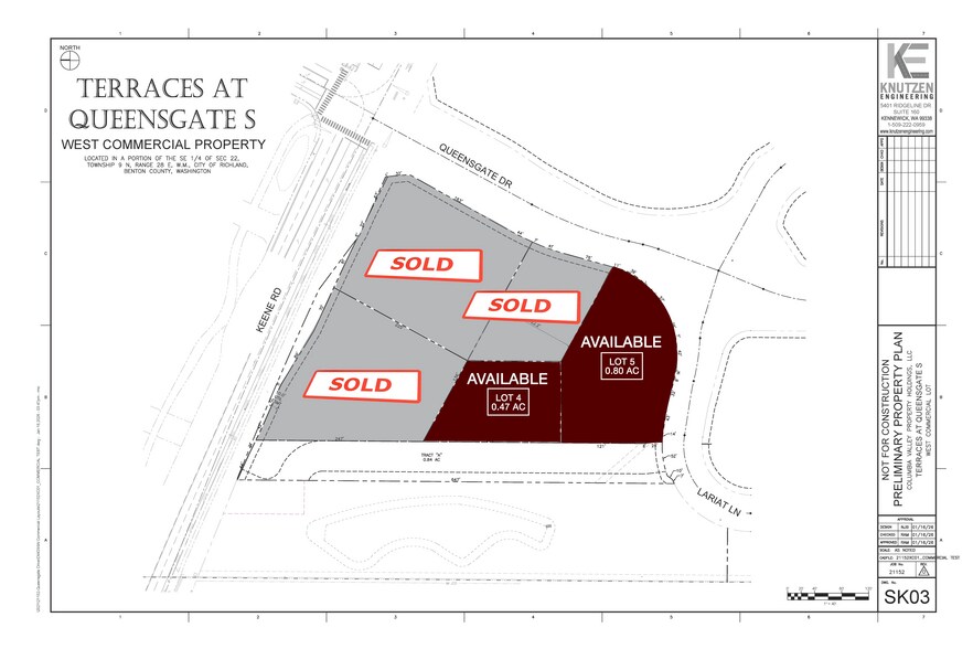 Primary Photo Of 3680 Keene Rd, Richland Land For Sale