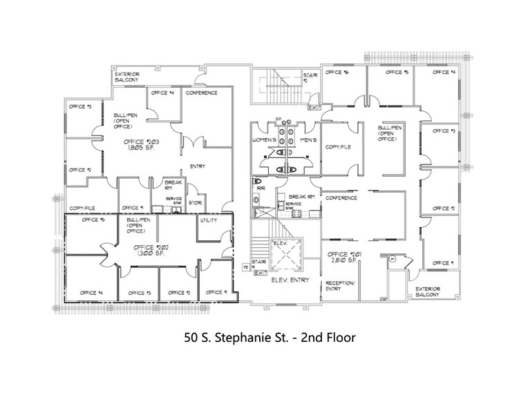 More Photos Of 50 S Stephanie St, Henderson Office For Sale