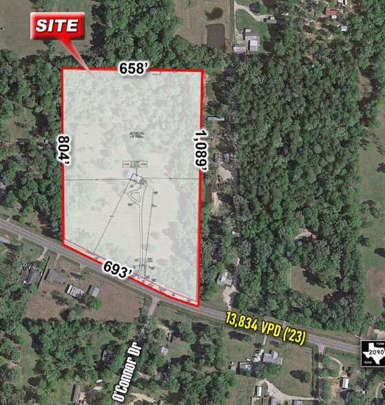 Primary Photo Of 28283 FM 2090, Splendora Land For Sale