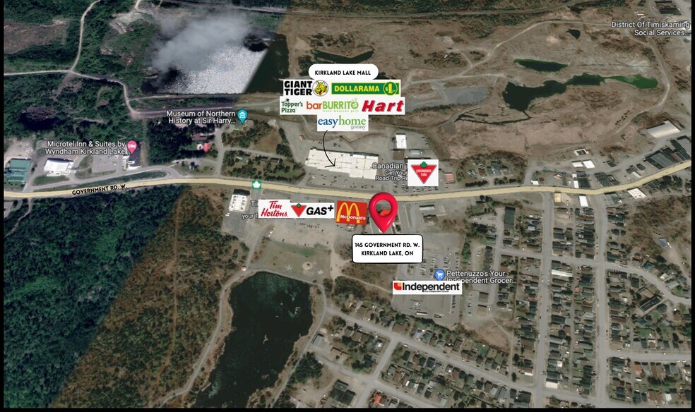 More Photos Of 145 Government Rd W, Kirkland Lake Office For Lease