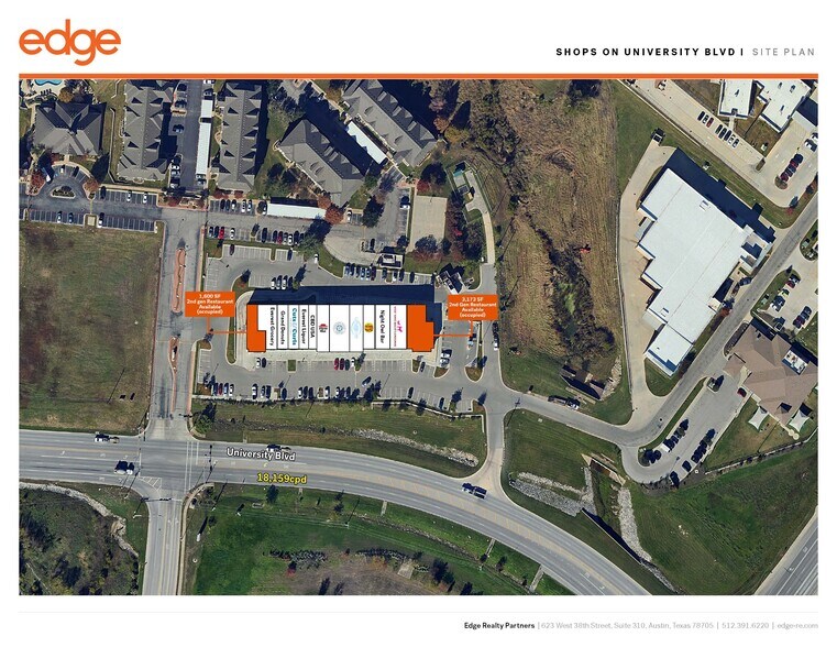 More Photos Of 1900 University Blvd, Round Rock Freestanding For Sale