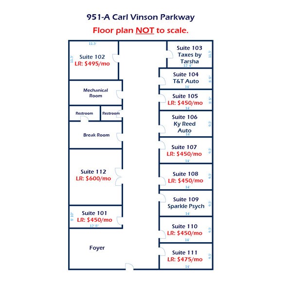 More Photos Of 951 Carl Vinson Pky, Centerville Office For Lease
