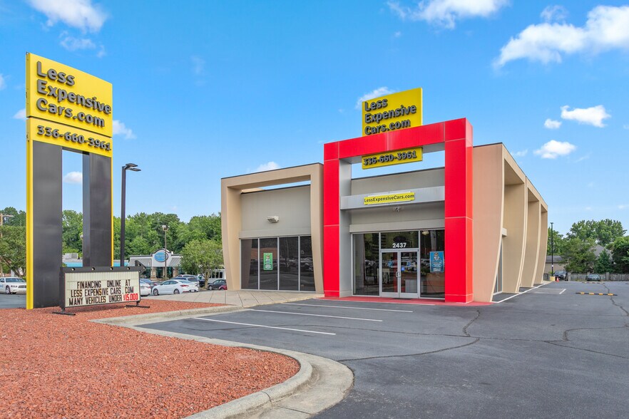 More Photos Of 2437 S Church St, Burlington Auto Dealership For Sale