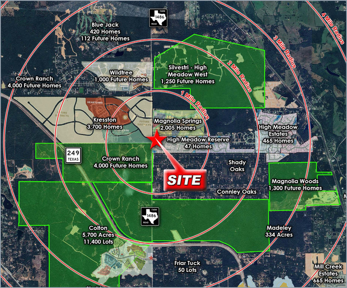 More Photos Of FM-1486 & Trinity Pines Drive, Montgomery Storefront Retail Office For Lease