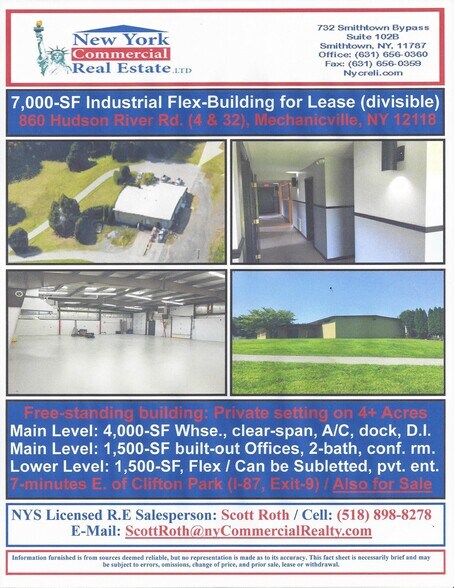 More Photos Of 860 Hudson River Rd, Mechanicville Manufacturing For Lease