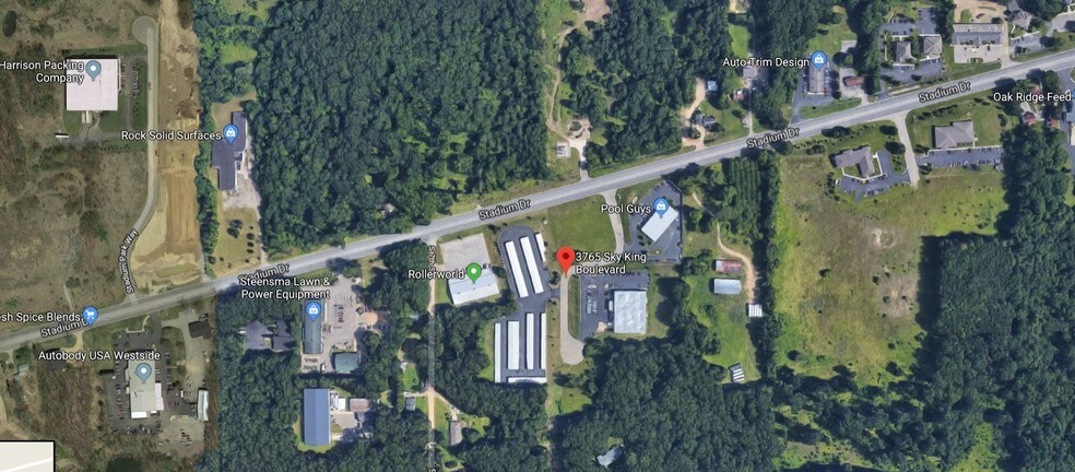 More Photos Of 3765-3773 Sky King Blvd, Kalamazoo Light Distribution For Lease