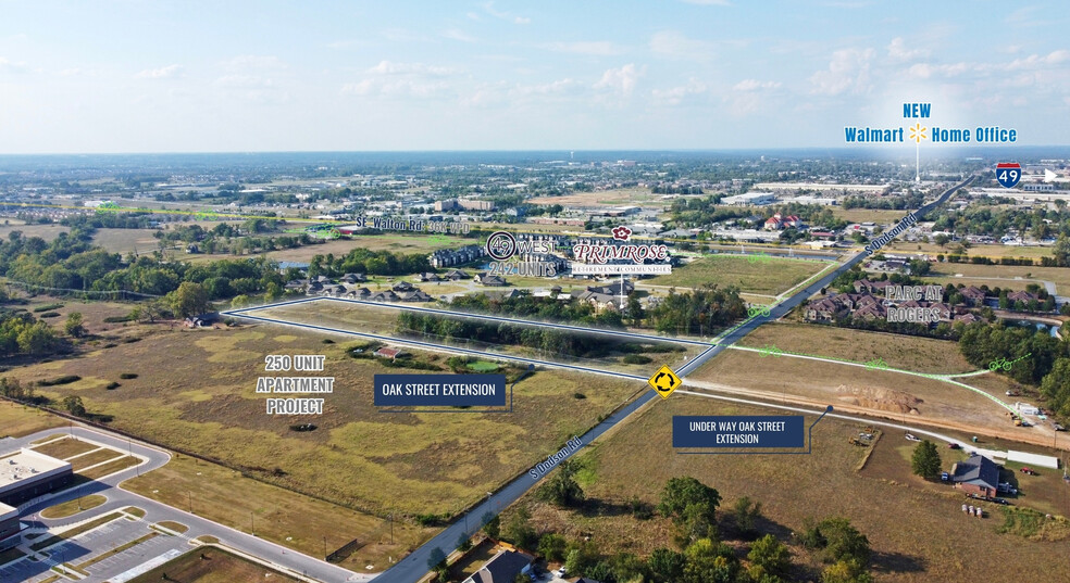 Primary Photo Of S Dodson Rd, Rogers Land For Sale