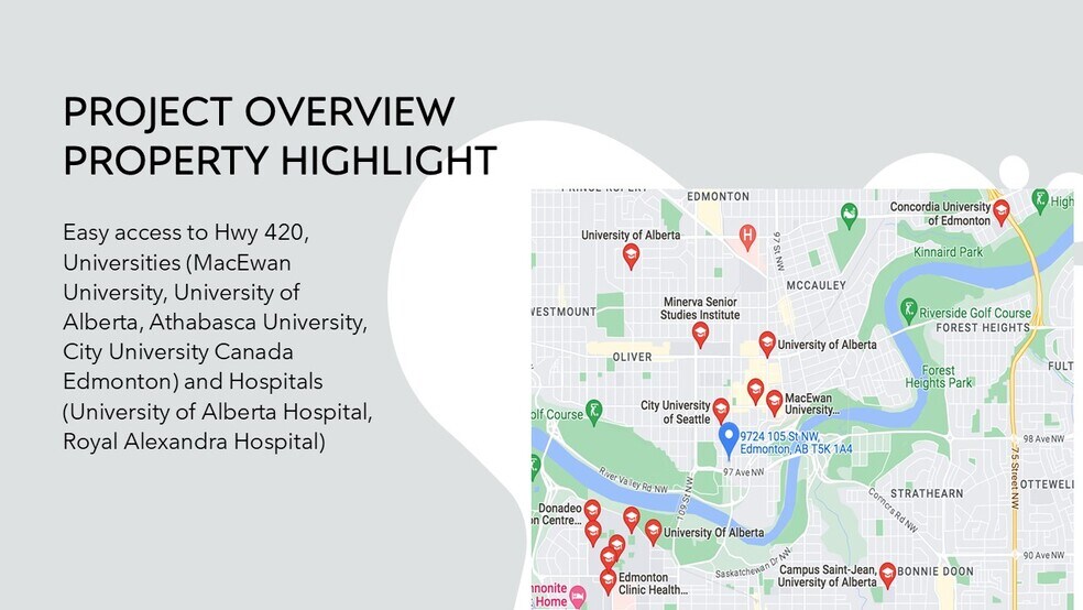 More Photos Of 9724 105 St NW, Edmonton Land For Sale