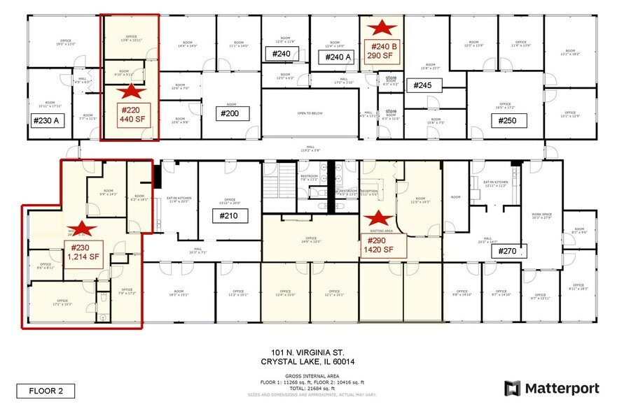 More Photos Of 101 N Virginia St, Crystal Lake Medical For Lease