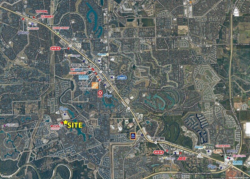 More Photos Of 4415 LJ Pky, Sugar Land Unknown For Lease