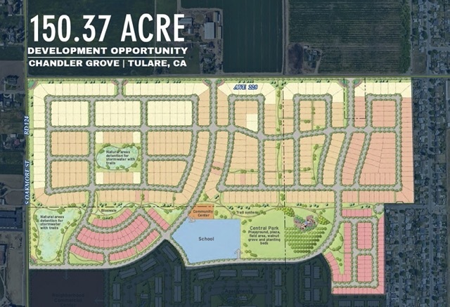 Primary Photo Of S. Oakmore st @ Ave 228, Tulare Land For Sale