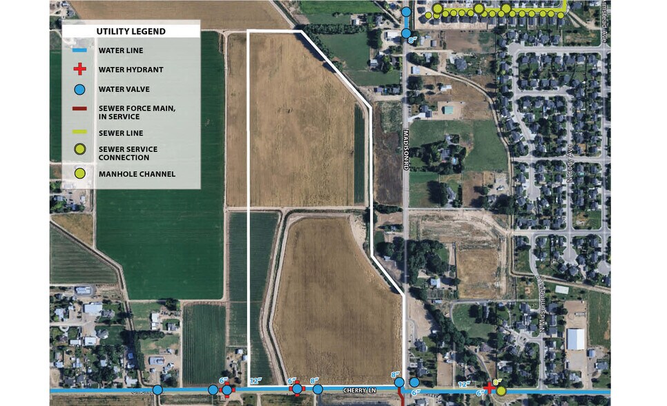 More Photos Of Cherry Ln @ Madison Ave, Nampa Land For Sale