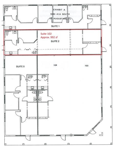 Primary Photo Of 5543 A1A S, Saint Augustine Office For Lease