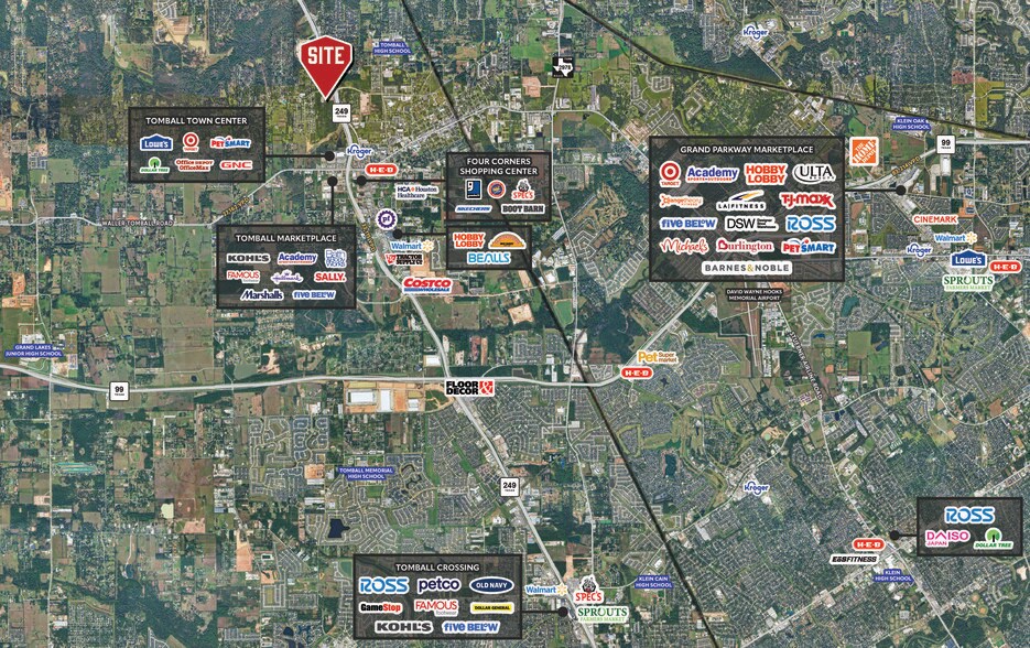 More Photos Of 29707 Tomball Parkway, Tomball General Retail For Lease