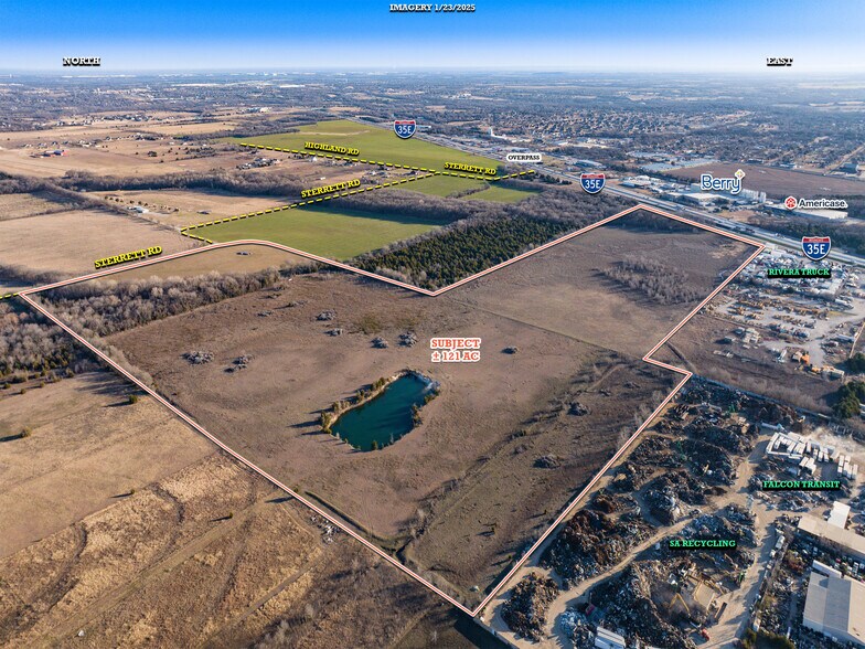 Primary Photo Of SWQ I-35 @ W Sterrett Rd, Waxahachie Land For Sale