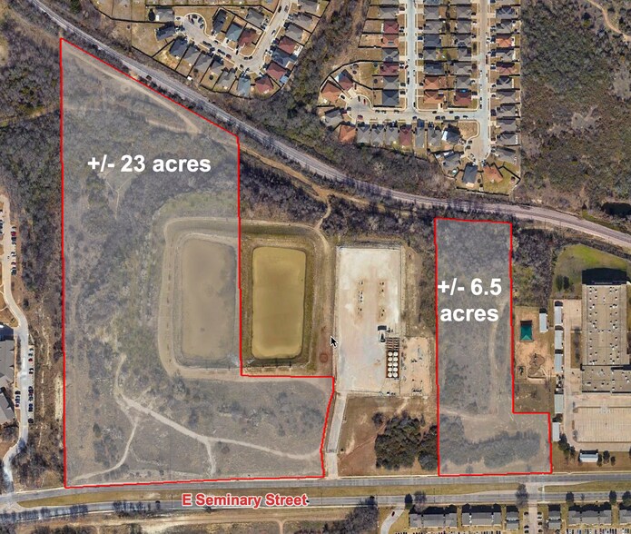 Primary Photo Of 2295 E Seminary Dr, Fort Worth Land For Sale