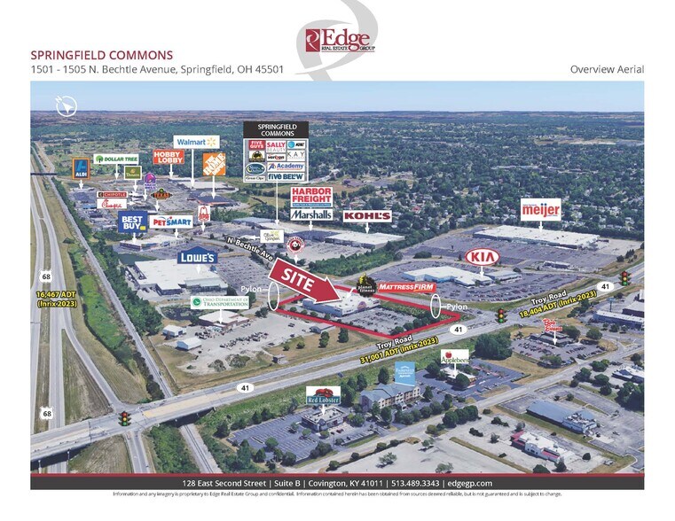 More Photos Of 1501-1505 N Bechtle Ave, Springfield Freestanding For Lease