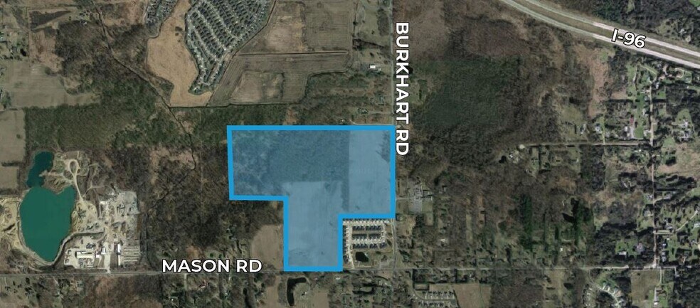 Primary Photo Of NW Corner Mason Rd @ Burkhart Road, Howell Land For Sale