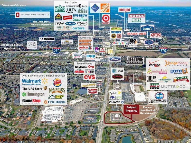 More Photos Of 7705-7721 Sawmill Rd, Dublin Freestanding For Lease