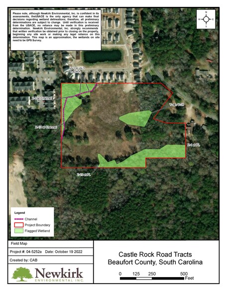 Primary Photo Of 240 Castle Rock Rd, Beaufort Land For Sale