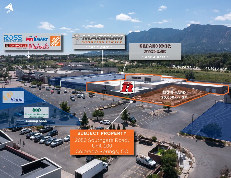 Primary Photo Of 2050 Southgate Rd, Colorado Springs Storefront For Sale