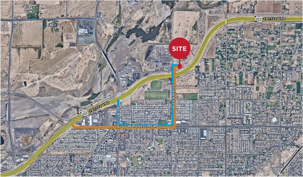 More Photos Of 2555 N Center St, Mesa Land For Lease