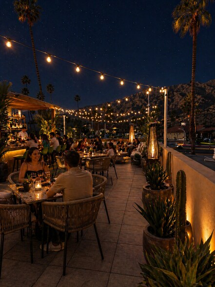 More Photos Of 180 E Palm Canyon Dr, Palm Springs Restaurant For Lease