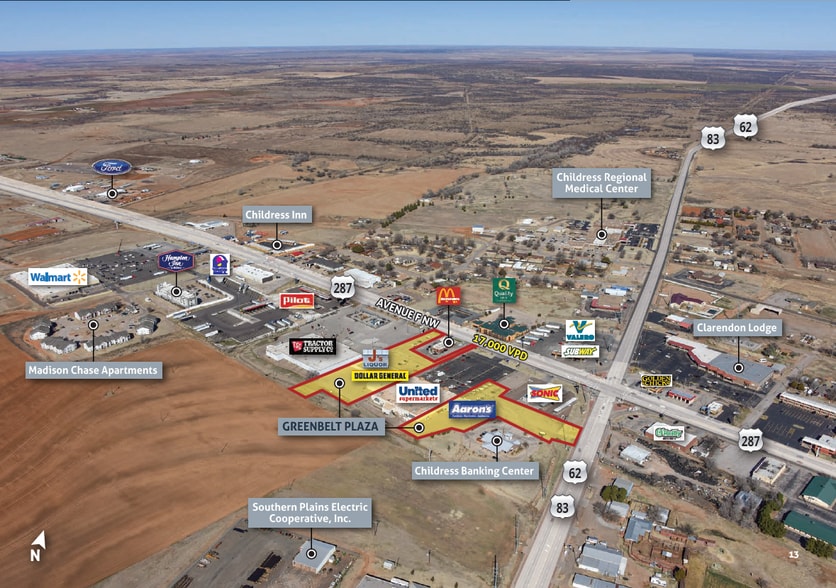 More Photos Of 2209 Avenue F NW, Childress Storefront For Lease