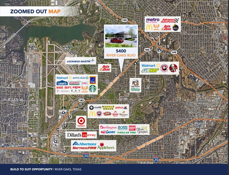 More Photos Of 5400 River Oaks Blvd, Fort Worth Land For Sale