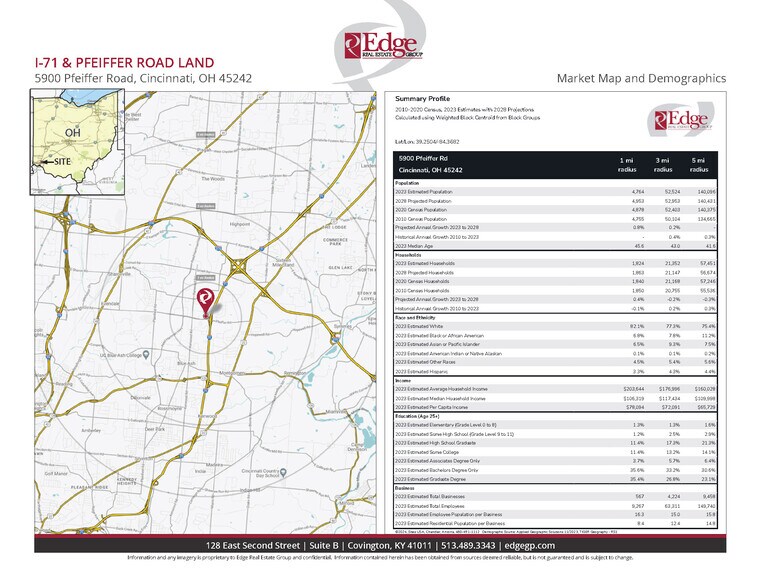 More Photos Of 5900 Pfeiffer Rd, Blue Ash Land For Sale