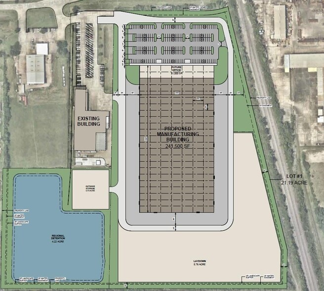 More Photos Of 3902 Magnolia Parkway, Pearland Industrial For Lease