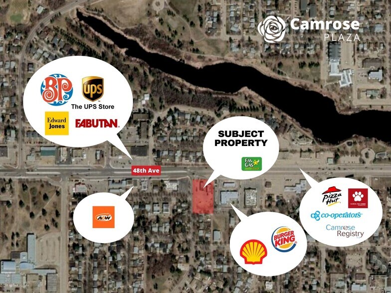 More Photos Of 7 Mount Pleasant Dr, Camrose Storefront For Lease