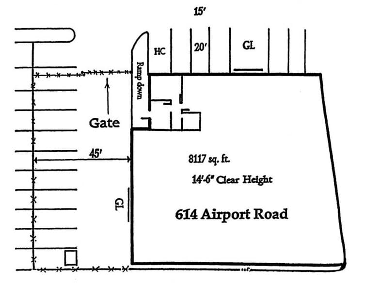 More Photos Of 614 Airport Rd, Oceanside Manufacturing For Lease
