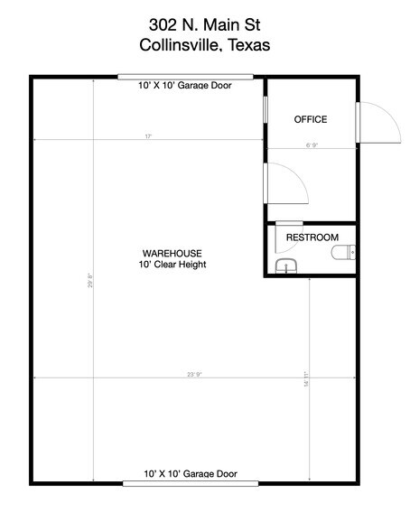 More Photos Of 302 N Main St, Collinsville Light Manufacturing For Lease