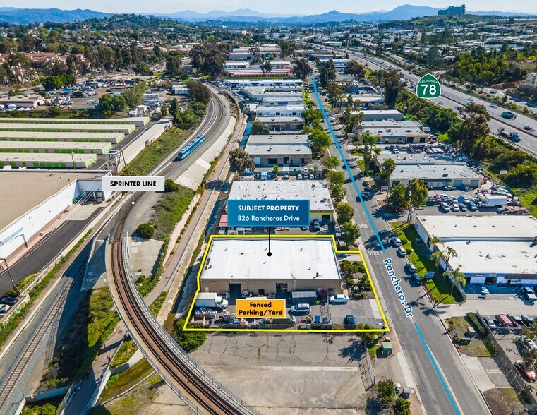 More Photos Of 826 Rancheros Dr, San Marcos Warehouse For Lease