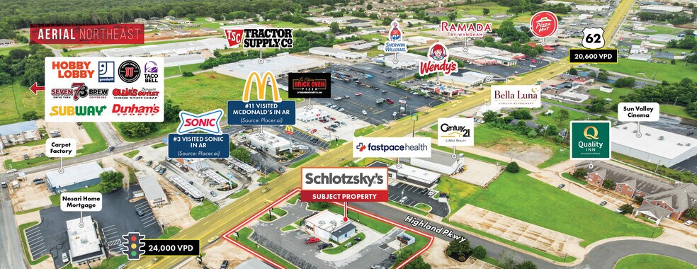 More Photos Of 1012 Highway 62 E, Mountain Home Fast Food For Sale
