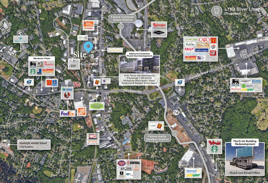 More Photos Of 3801 Miriam Dr, Charlotte Office For Sale